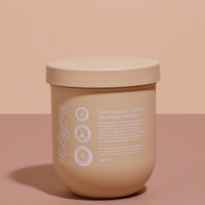 mascarilla milagro herbal nutrición y reparación capilar