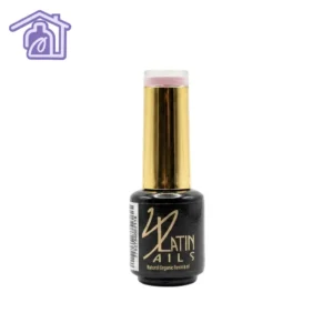 Esmalte gel para uñas 8 ml color beige nude claro en botella con aplicador para manicure profesional