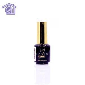 Esmalte gel Latin Nails 8 ml referencia 1018 color blanco lechoso en botella con aplicador para manicure profesional