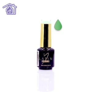 Esmalte gel Latin Nails 8 ml color verde pastel suave en botella con aplicador para manicure profesional