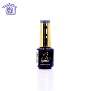 Esmalte gel Latin Nails 8 ml referencia 3269 color azul índigo oscuro en botella con aplicador para manicure profesional