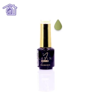 Esmalte gel Latin Nails 8 ml referencia 1789 color verde oliva suave en botella con aplicador para manicure profesional