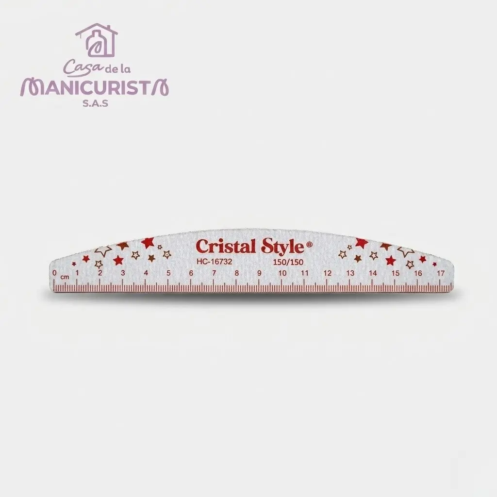 LIMA REGLA 150/150 CRISTAL
