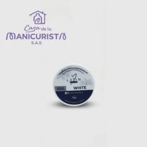POLVO ACRILICO WHITE LATIN NAILS 14G