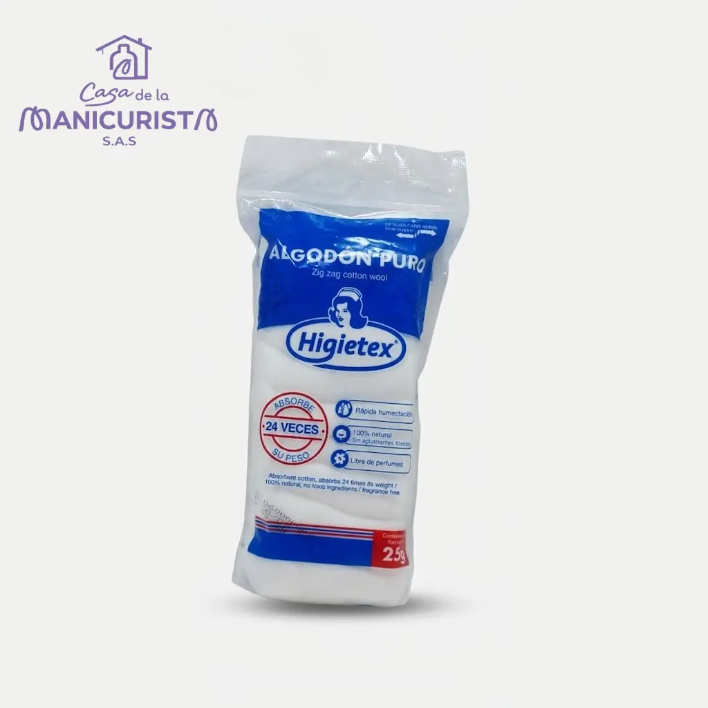 ALGODON PURO HIGIETEX 25G
