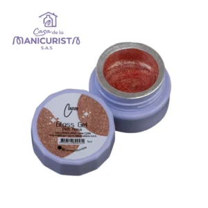 Gloss gel piel rosa