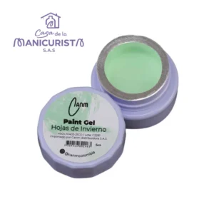 Paint gel - hojas de invierno