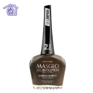 Esmalte Gel Evolution efecto gel Intimidante de Masglo en presentación de 13,5 ml