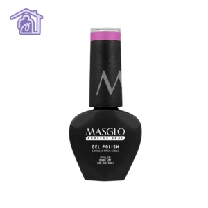 Esmalte semipermanente Masglo Gel Polish tono Estupenda de 7 ml, color rosado cremoso para uñas
