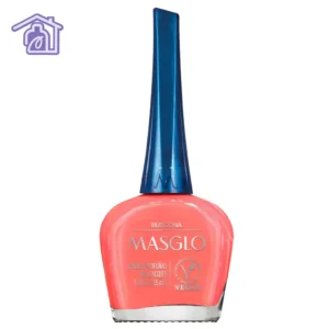 Esmalte tradicional Masglo tono Buscona de 13,5 ml acabado cremoso en gama de color naranja