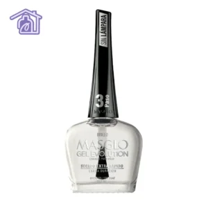 Frasco de brillo sellador Masglo línea Evolution de 13,5 ml capa superior efecto gel