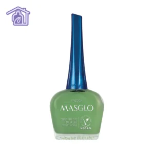 Esmalte tradicional cremoso Masglo tono Fresca de 13,5 ml en gama de color verde para manicura.