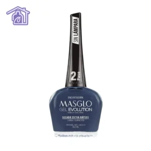 Frasco de esmalte de uñas efecto gel Masglo línea Evolution color Encantadora de 13,5 ml.