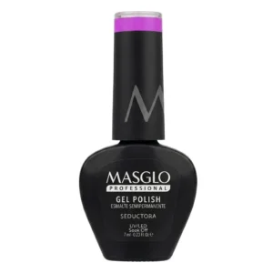 Esmalte semipermanente Masglo Gel Polish de 7 ml en tono Seductora para manicura profesional.