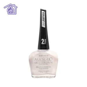 blanco nacar esmalte gel masglo