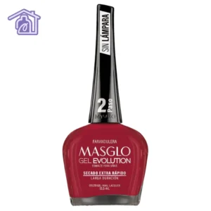 esmalte gel evolution rojo farandulera