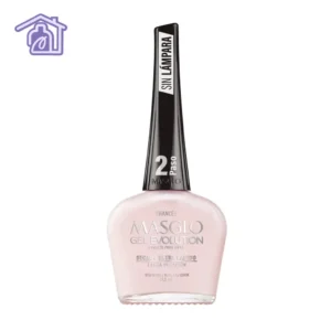 esmalte gel evolution rosado frances