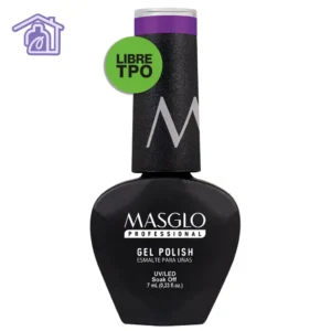 esmalte semipermanente morado masglo