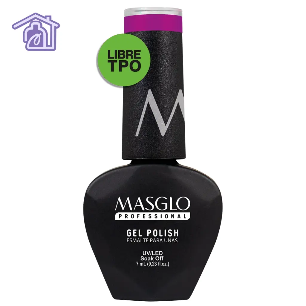 esmalte semipermanente rosado masglo