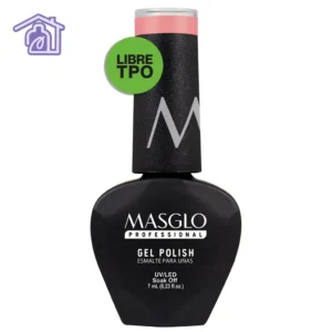 esmalte semipermanente rosado masglo