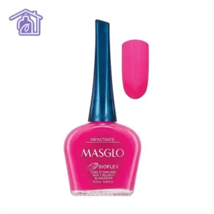 esmalte tradicional cremoso masglo impactante manicura profesional uñas fucsia