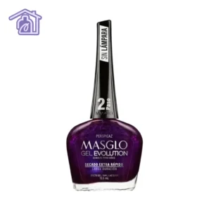 esmalte gel evolution masglo perspicaz violeta perlado manicura profesional efecto gel