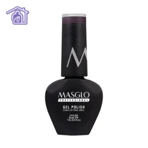 esmalte semipermanente masglo desafiante gama marron perlado efecto cat eye gel polish manicura profesional salon