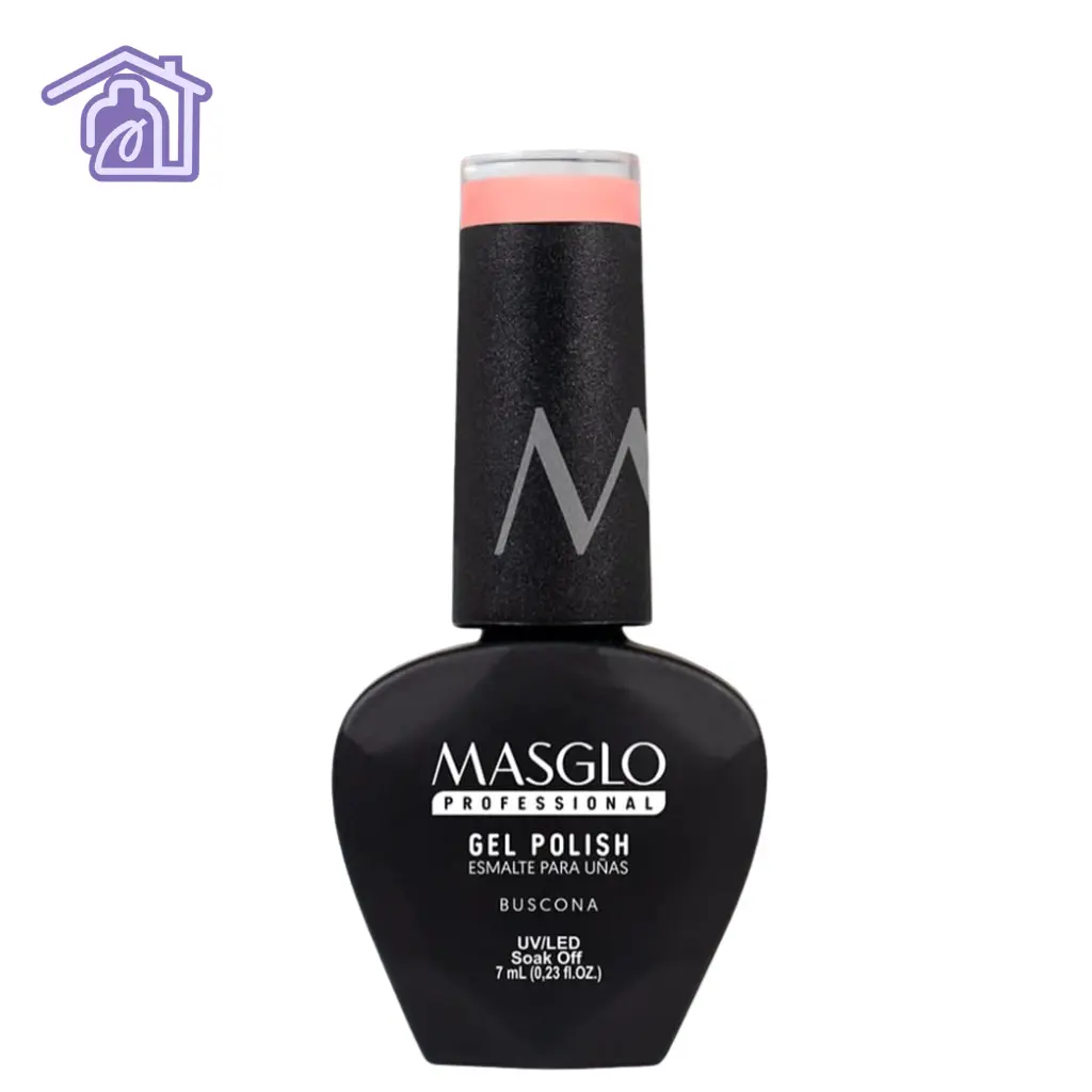 esmalte semipermanente masglo buscona gama rosado cremoso gel polish manicura profesional salon