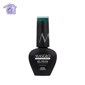 esmalte semipermanente masglo reflexiva gama verde cremoso gel polish manicura profesional salon