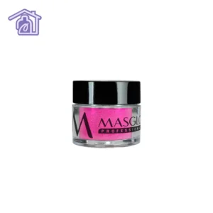 polvo acrilico masglo neon rosado color rosa encendido llamativo uñas acrilicas decoracion manicura en casa kit de belleza 7g