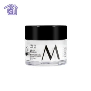 polvo acrilico masglo traslucido cristal transparente polvo constructor micropulverizado uñas acrilicas decoracion manicura en casa kit de belleza 7g