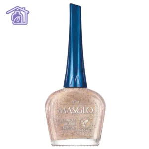 esmalte masglo regia color rosado perlado tradicional brillo sofisticado manicura duradera decoracion de uñas en casa 13.5ml