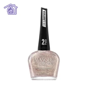 esmalte masglo regia color rosado perlado gel evolution efecto gel manicura sofisticada duradera sin lampara en casa 13.5ml