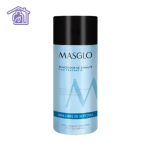 removedor de esmalte masglo azul remueve esmalte tradicional limpieza de uñas manicura profesional cuidado de manos en casa 280ml