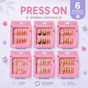 Portada de uñas postizas