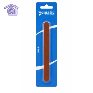 paquete de limas 2 texturas x10 unidades gematic en empaque protector de color azul