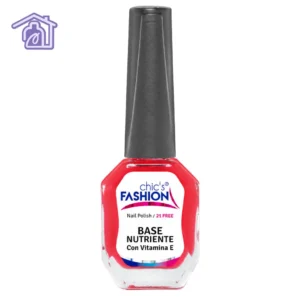 base nutriente con vitamina e para uñas de la marca chics fashion formula 14 free