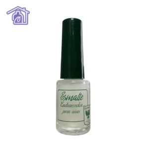 esmalte endurecedor para uñas marca quimica alemana frasco de vidrio con tapa verde