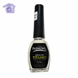 base tratamiento uñas de titanio marca chics fashion con keratina calcio biotina y acido hialuronico 21 free