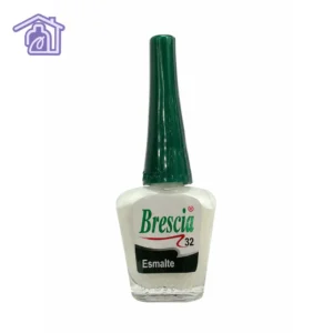 esmalte para uñas brescia tono 32 color blanco frances semitransparente