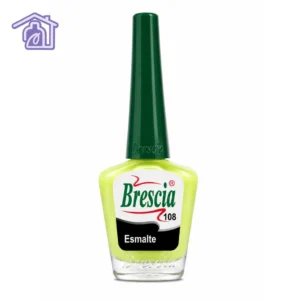 esmalte brescia 108 amarillo neon manicura tradicional profesional