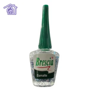 esmalte brescia escarchado azul plateado glitter brillante manicura tradicional