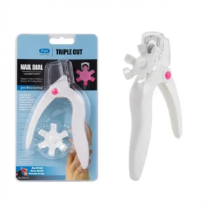 guillotina para unas paie professional con guia giratoria nail dial triple cut y recolector transparente