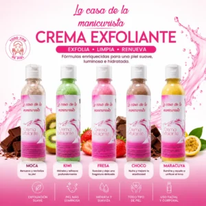 Portada de exfoliantes