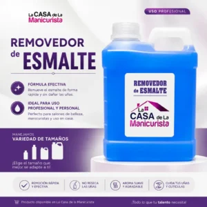 Removedor de esmalte profesional en varios tamaños