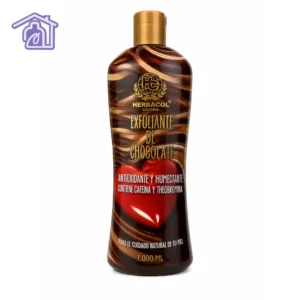 exfoliante corporal de chocolate herbacol 1000ml cuidado de la piel