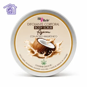 exfoliante corporal de azucar bioelixir body scrub con acido hialuronico