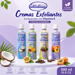 Crema Exfoliante 500 ml (Varios Aromas) Embellecer