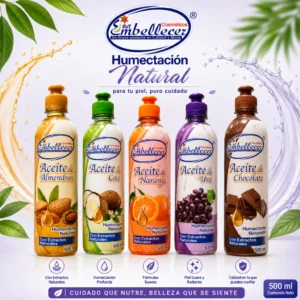 Aceite Corporal 500 ml (Varios Aromas) Embellecer