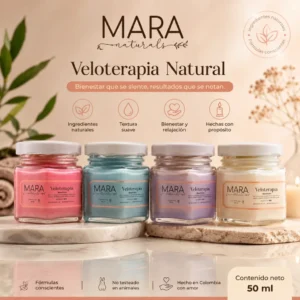 Veloterapia variedad de aromas
